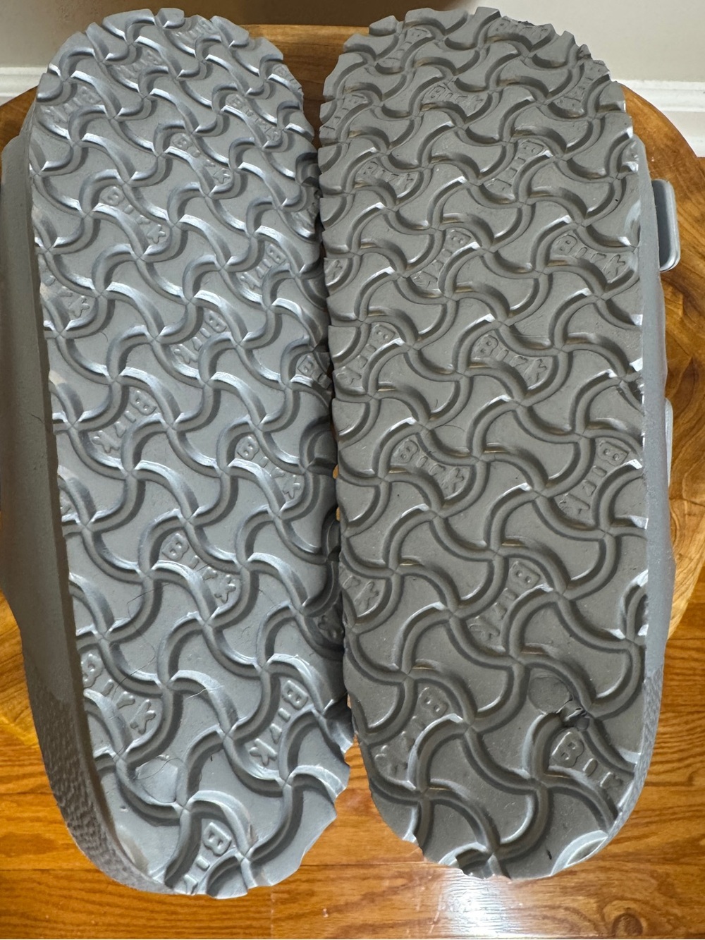 Birkenstock Arizona EVA metallic silver Women's Sandals EU 41 Sz. 10 - Picture 6 of 12